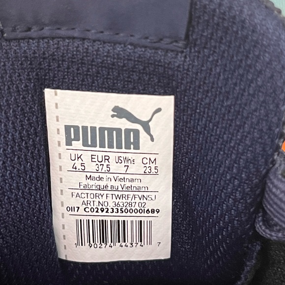 Puma Vikki Platform Sneakers sz 7 - Picture 7 of 8